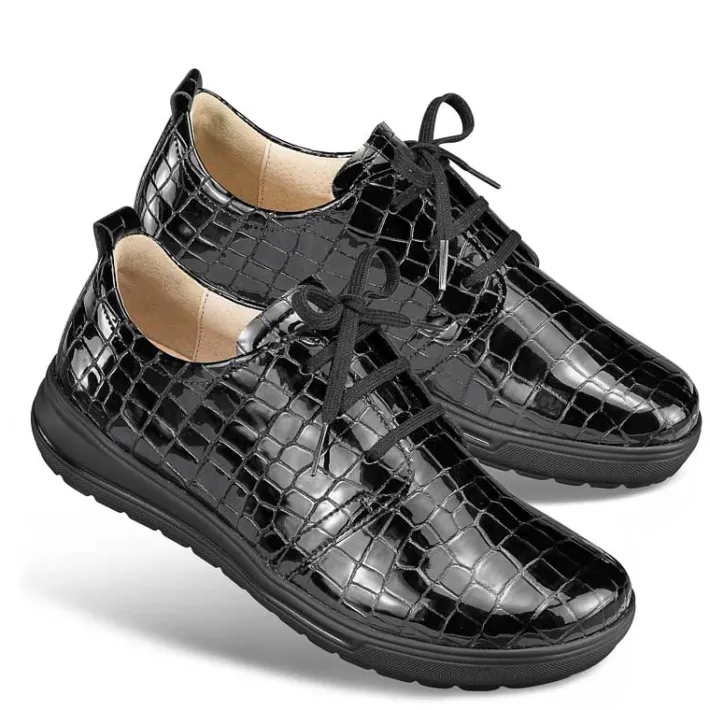 Femme idéalsko Spécial Orthèses|Chaussures À Lacets<Tennis de confort Helvesko : modèle Nicole