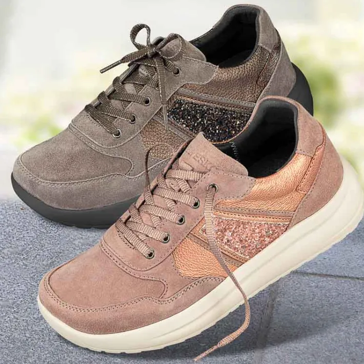 Femme idéalsko Spécial Orthèses|Chaussures À Lacets<Tennis de confort Helvesko : modèle Frenka