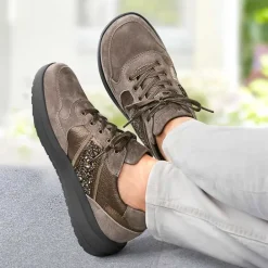 Femme idéalsko Spécial Orthèses|Chaussures À Lacets<Tennis de confort Helvesko : modèle Frenka
