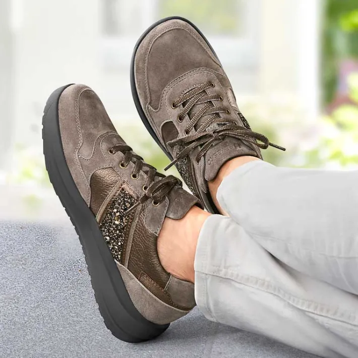 Femme idéalsko Spécial Orthèses|Chaussures À Lacets<Tennis de confort Helvesko : modèle Frenka